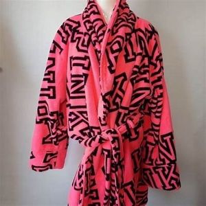 VS Pink hot pink robe